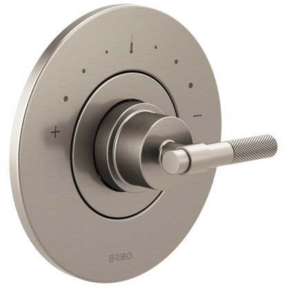 Brizo Litze Sensori Thermostatic Valve Trim - Less Handle - Complete Kit - Brilliance® Luxe Nickel®