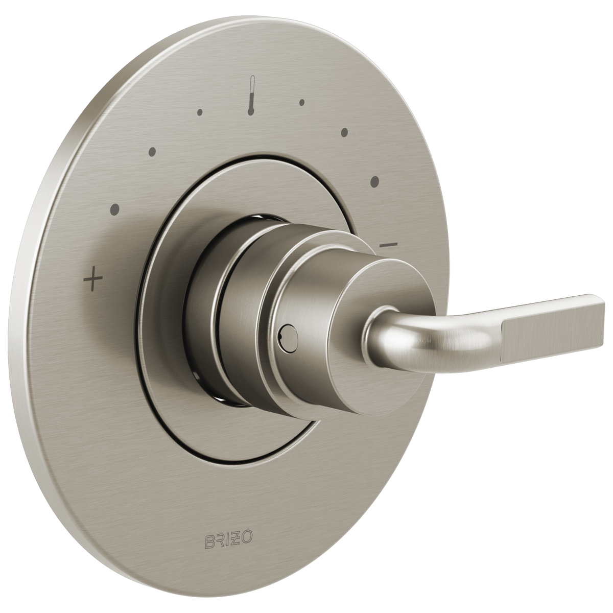 Brizo Litze Sensori Thermostatic Valve Trim - Less Handle - Complete Kit - Brilliance® Luxe Nickel®