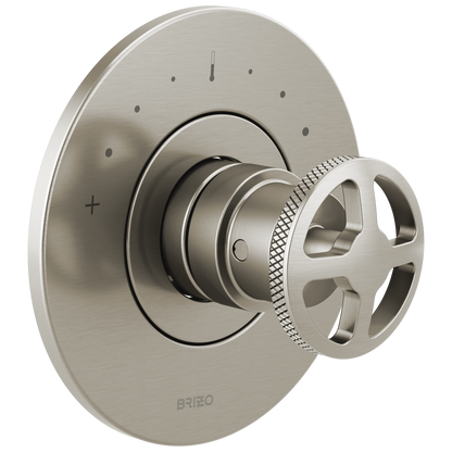 Brizo Litze Sensori Thermostatic Valve Trim - Less Handle - Complete Kit - Brilliance® Luxe Nickel®