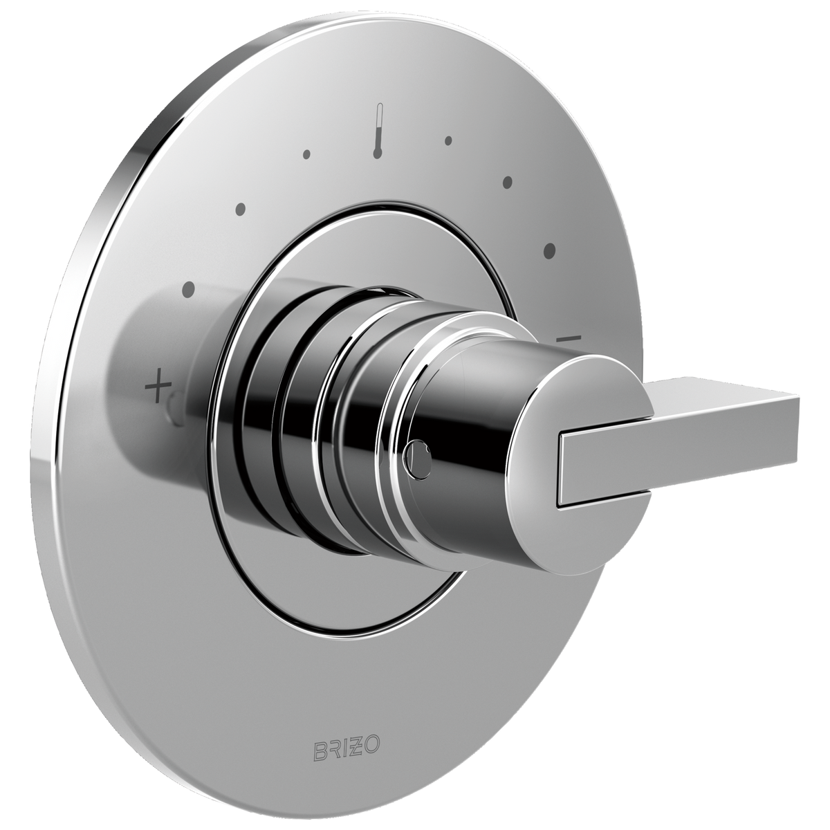 Brizo Litze Sensori Thermostatic Valve Trim - Less Handle - Complete Kit - Polished Chrome