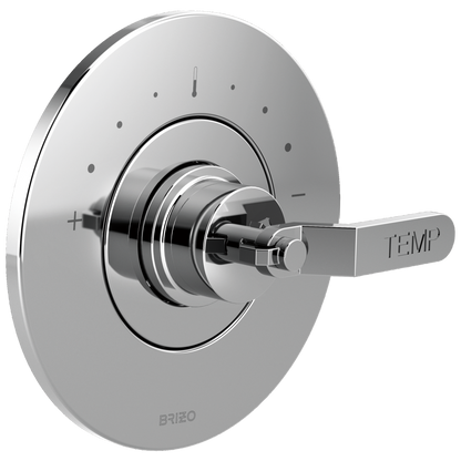 Brizo Litze Sensori Thermostatic Valve Trim - Less Handle - Complete Kit - Polished Chrome