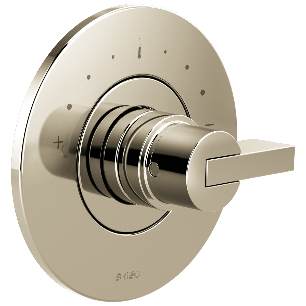 Brizo Litze Sensori Thermostatic Valve Trim - Less Handle - Complete Kit - Brilliance® Polished Nickel