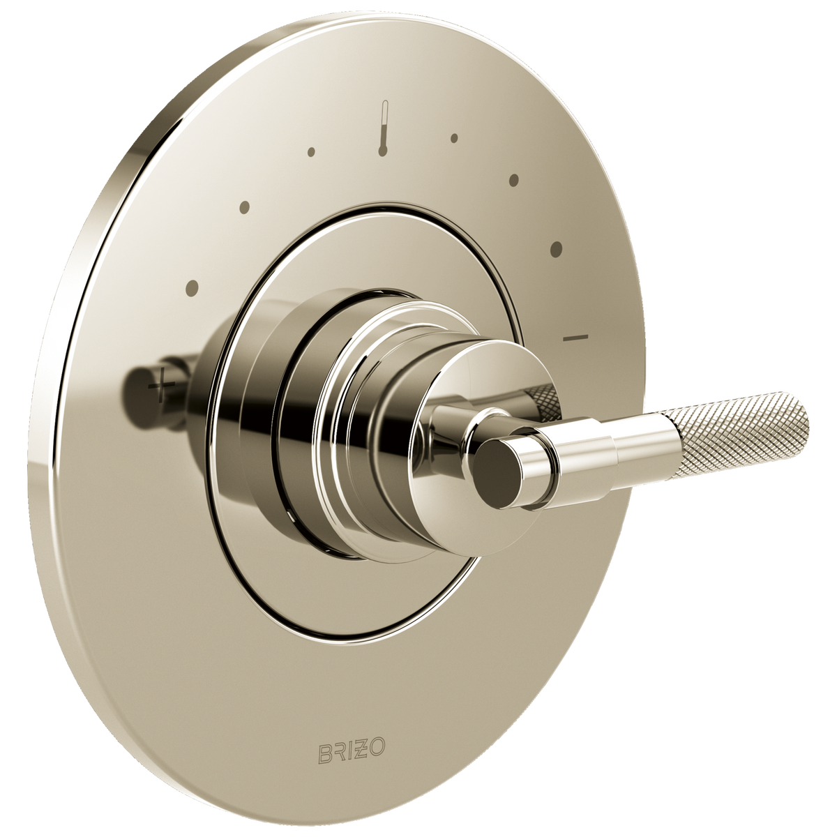 Brizo Litze Sensori Thermostatic Valve Trim - Less Handle - Complete Kit - Brilliance® Polished Nickel
