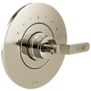 Brizo Litze Sensori Thermostatic Valve Trim - Less Handle - Complete Kit - Brilliance® Polished Nickel