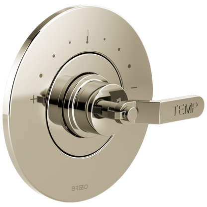 Brizo Litze Sensori Thermostatic Valve Trim - Less Handle - Complete Kit - Brilliance® Polished Nickel