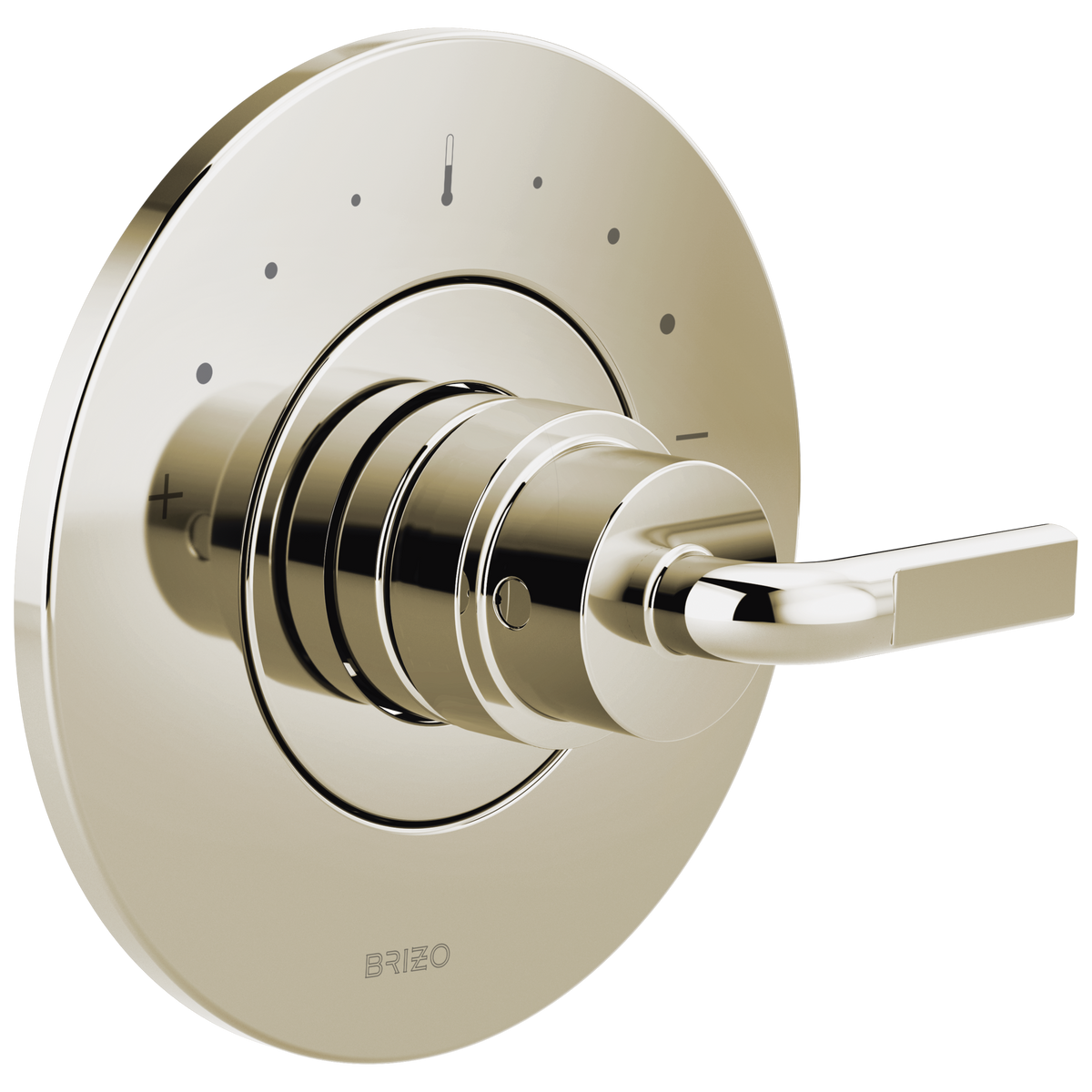 Brizo Litze Sensori Thermostatic Valve Trim - Less Handle - Complete Kit - Brilliance® Polished Nickel