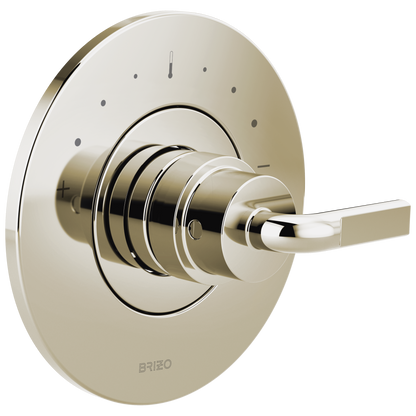 Brizo Litze Sensori Thermostatic Valve Trim - Less Handle - Complete Kit - Brilliance® Polished Nickel