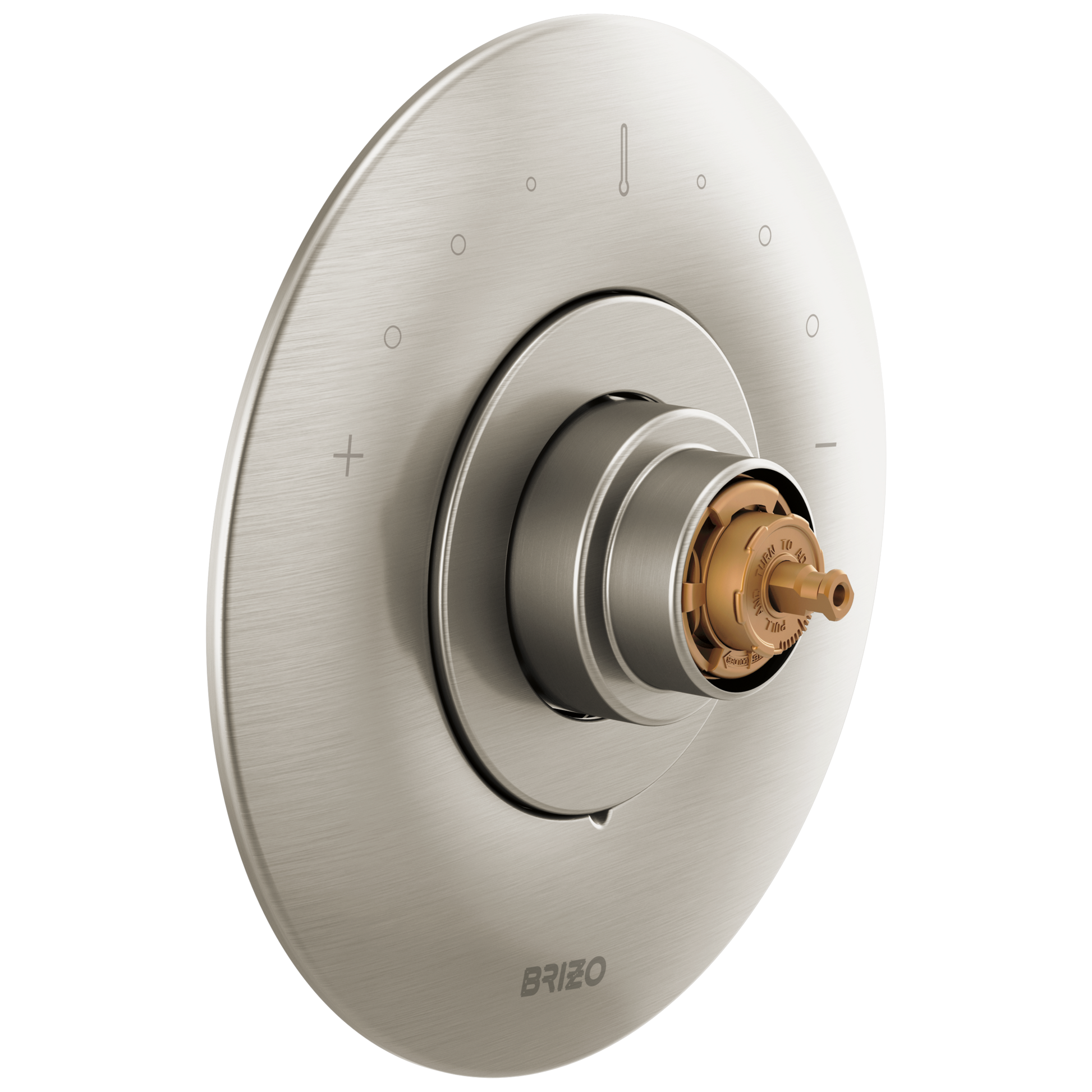 Odin Sensori Thermostatic Valve Trim - Less Handle - Brilliance® Brushed Nickel