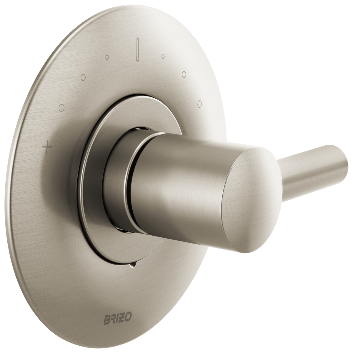 Brizo Odin Sensori Thermostatic Valve Trim - Less Handle - Complete Kit - Brilliance® Brushed Nickel