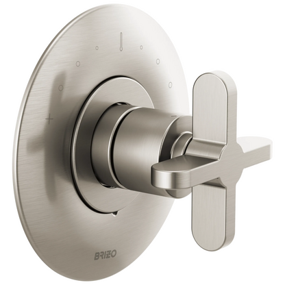 Brizo Odin Sensori Thermostatic Valve Trim - Less Handle - Complete Kit - Brilliance® Brushed Nickel