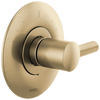 Brizo Odin Sensori Thermostatic Valve Trim - Less Handle - Complete Kit - Brilliance® Luxe Gold®