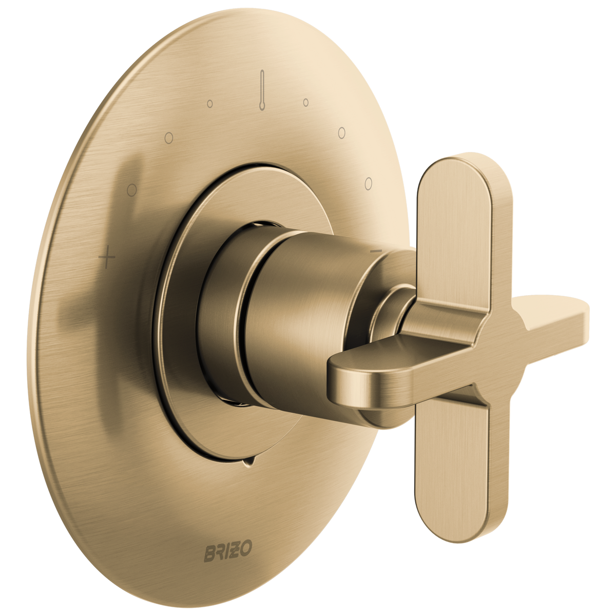 Brizo Odin Sensori Thermostatic Valve Trim - Less Handle - Complete Kit - Brilliance® Luxe Gold®