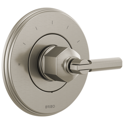 Brizo Invari Sensori Thermostatic Valve Trim - Less Handle - Complete Kit - Brilliance® Luxe Nickel®
