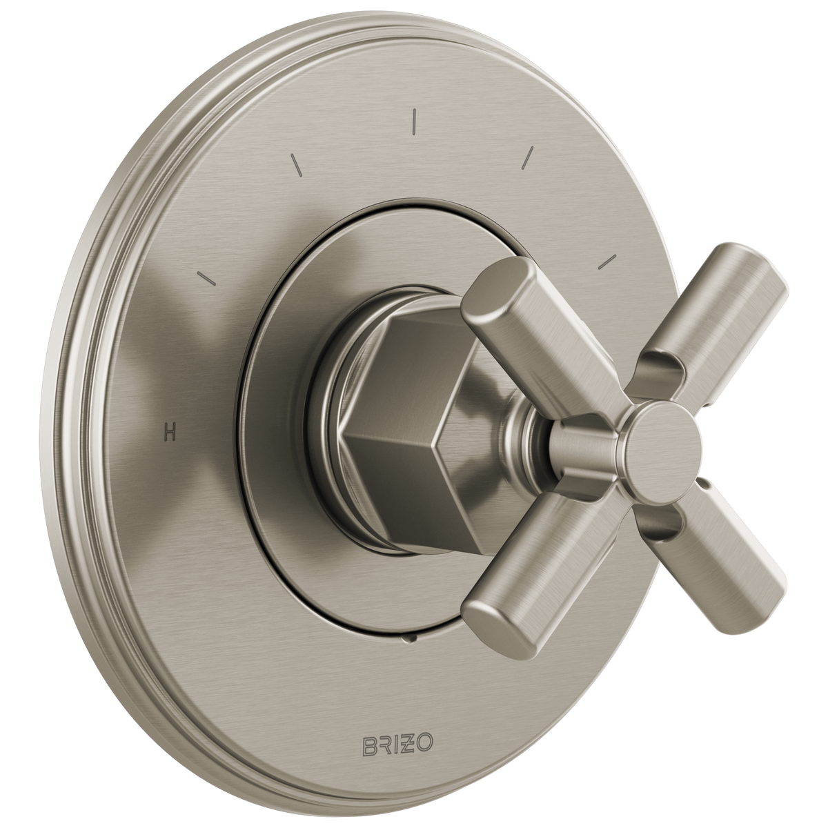 Brizo Invari Sensori Thermostatic Valve Trim - Less Handle - Complete Kit - Brilliance® Luxe Nickel®