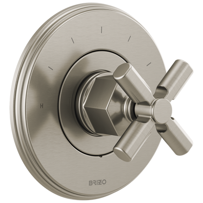 Brizo Invari Sensori Thermostatic Valve Trim - Less Handle - Complete Kit - Brilliance® Luxe Nickel®