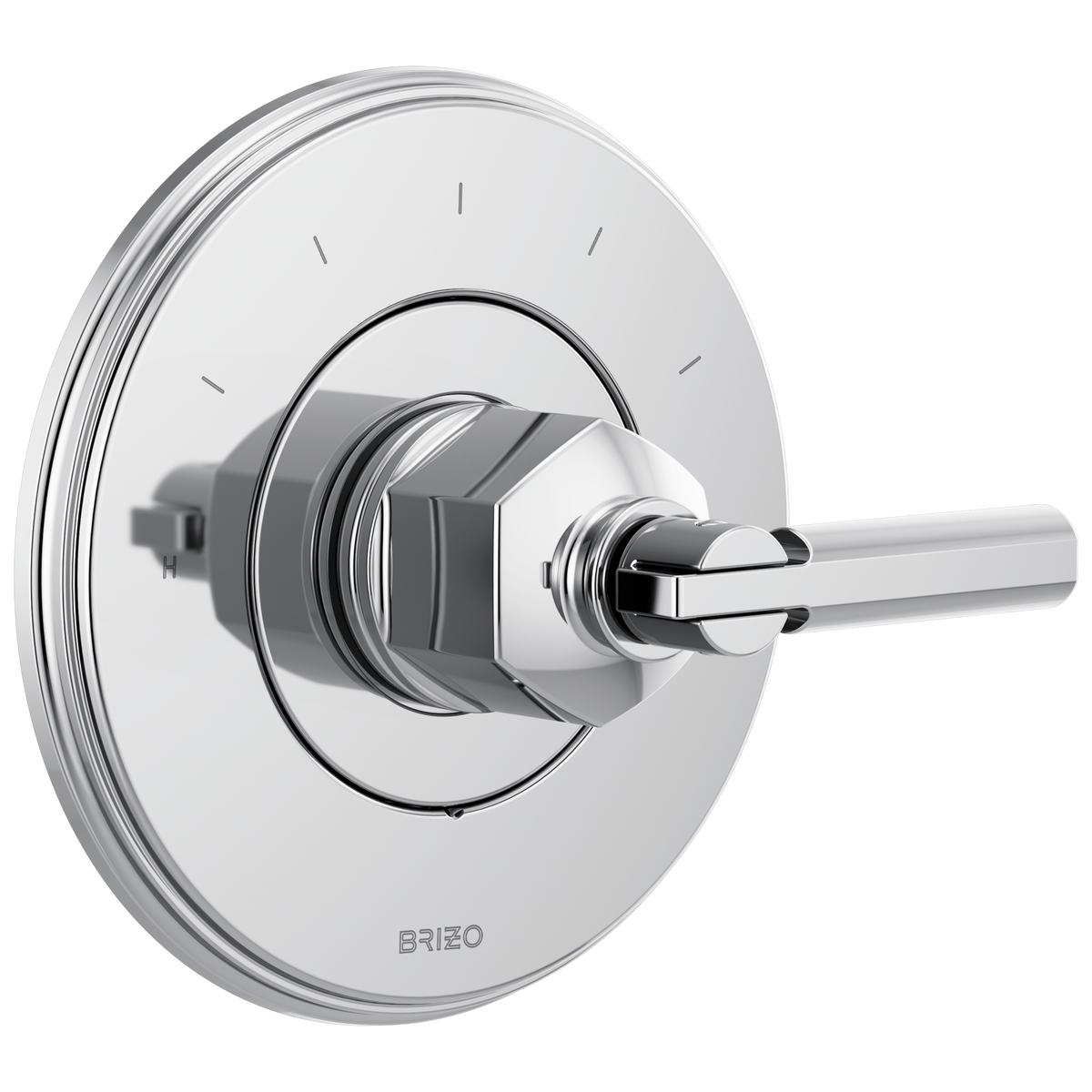 Brizo Invari Sensori Thermostatic Valve Trim - Less Handle - Complete Kit - Polished Chrome