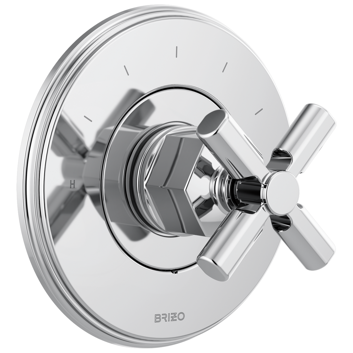 Brizo Invari Sensori Thermostatic Valve Trim - Less Handle - Complete Kit - Polished Chrome