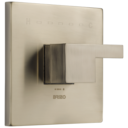 Siderna Sensori Thermostatic Valve Trim - Brilliance® Brushed Nickel