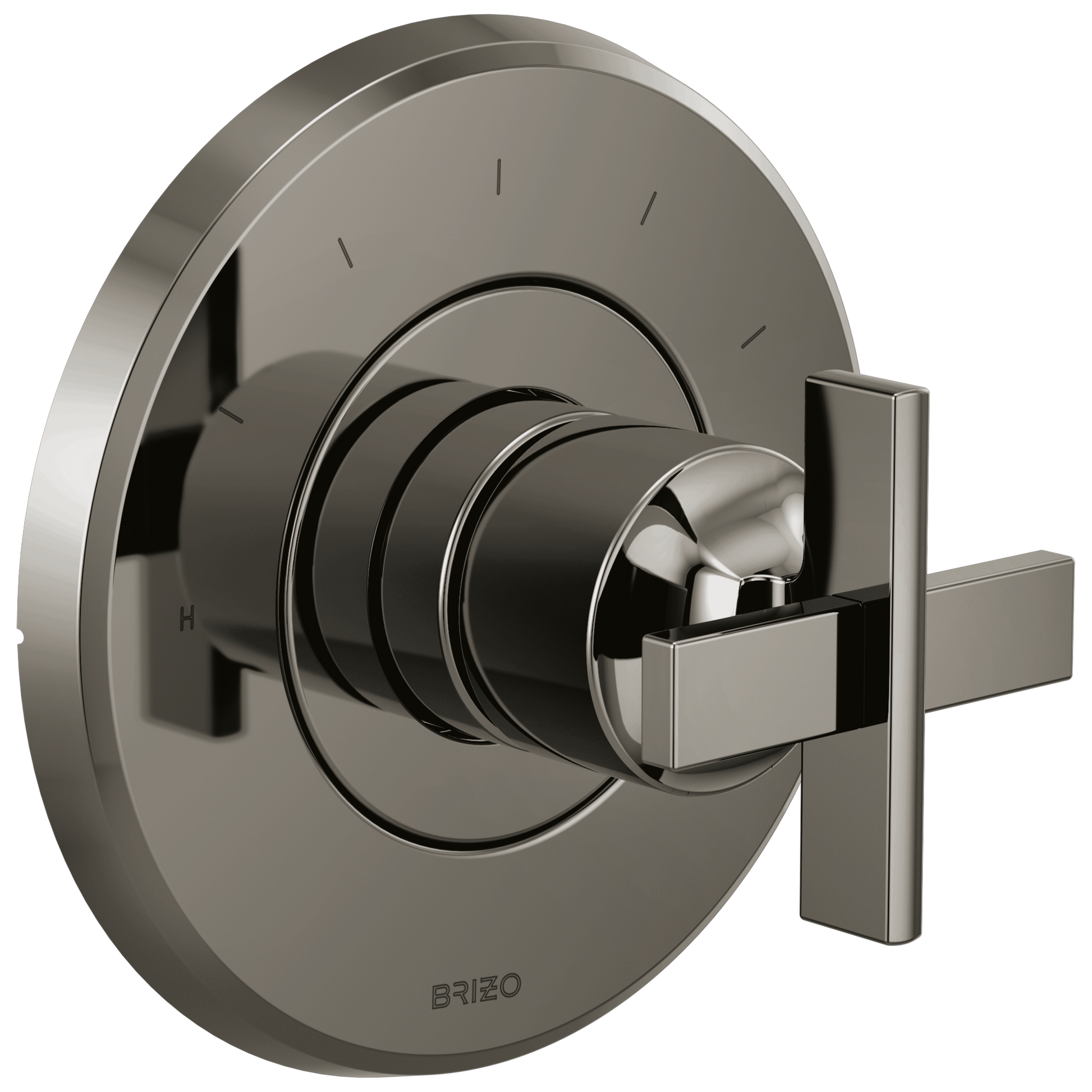 Brizo Levoir Sensori Thermostatic Valve Trim - Less Handle - Complete Kit - Brilliance® Black Onyx