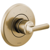 Brizo Levoir Sensori Thermostatic Valve Trim - Less Handle - Complete Kit - Brilliance® Luxe Gold®