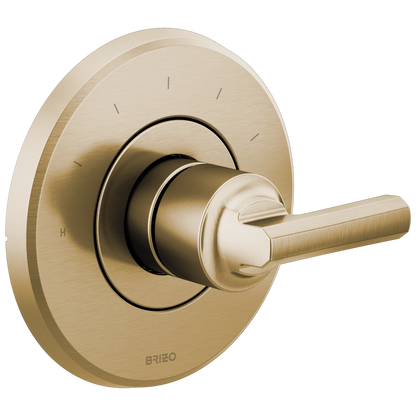 Brizo Levoir Sensori Thermostatic Valve Trim - Less Handle - Complete Kit - Brilliance® Luxe Gold®