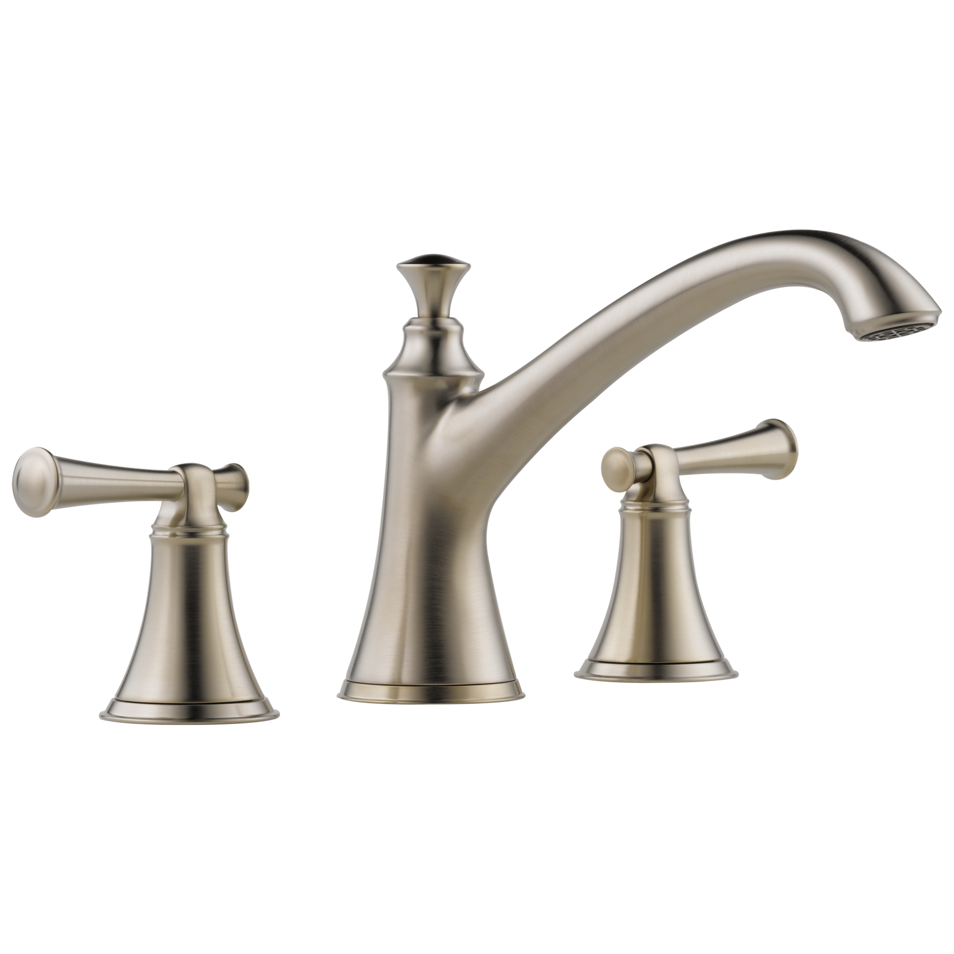 Brizo Baliza Roman Tub Trim - Less Handles - Complete Kit - Brilliance® Brushed Nickel