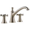 Brizo Baliza Roman Tub Trim - Less Handles - Complete Kit - Brilliance® Brushed Nickel