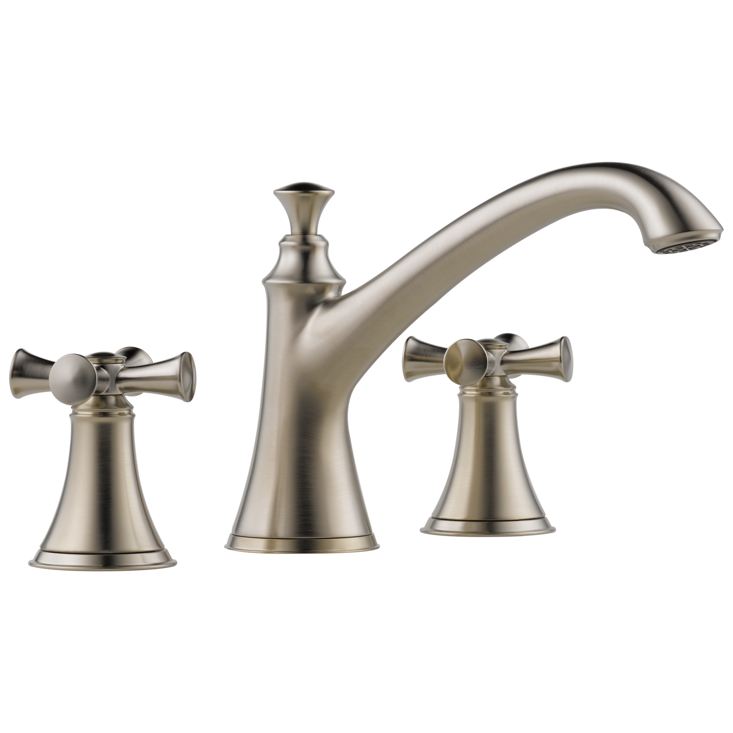Brizo Baliza Roman Tub Trim - Less Handles - Complete Kit - Brilliance® Brushed Nickel