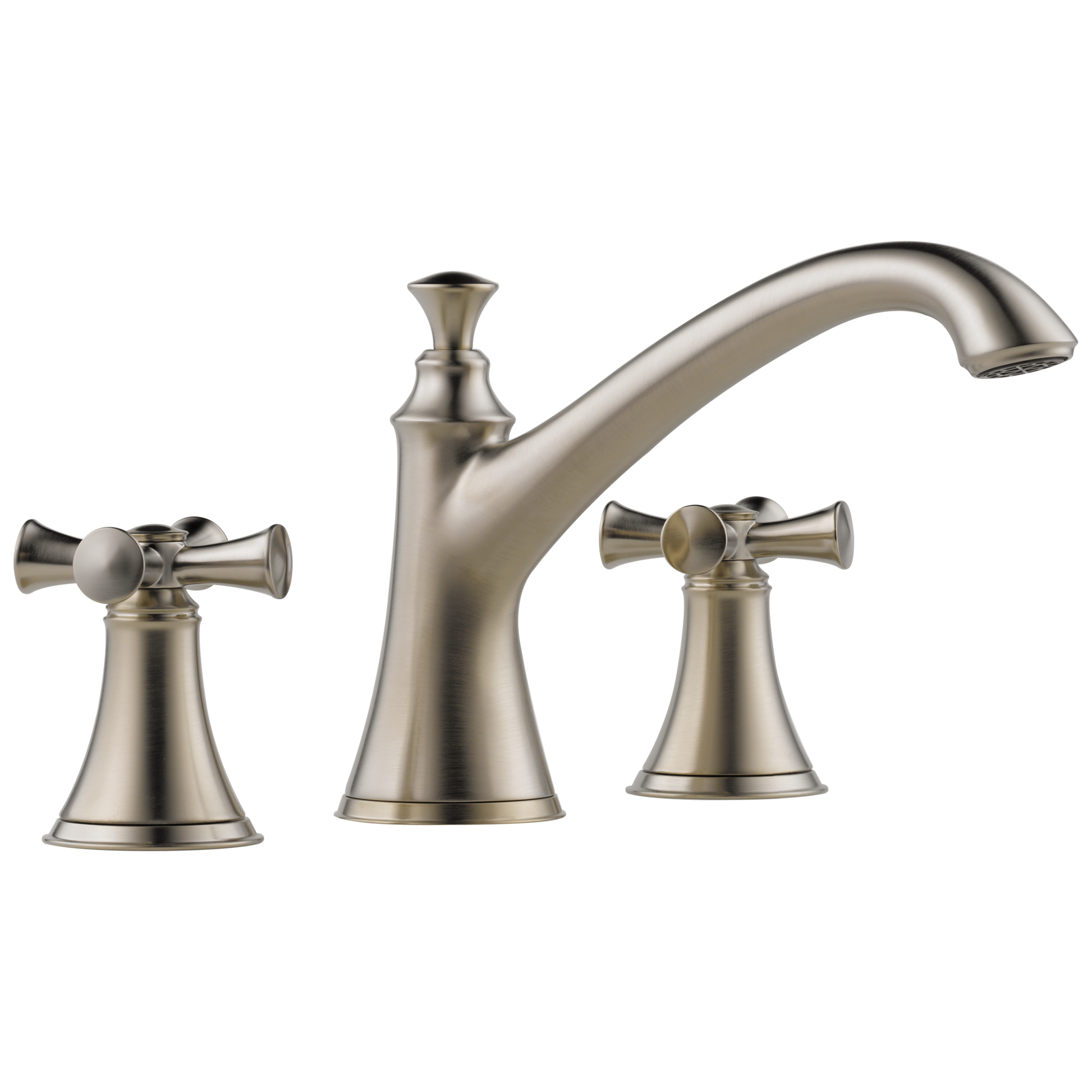 Brizo Baliza Roman Tub Trim - Less Handles - Complete Kit - Brilliance® Brushed Nickel