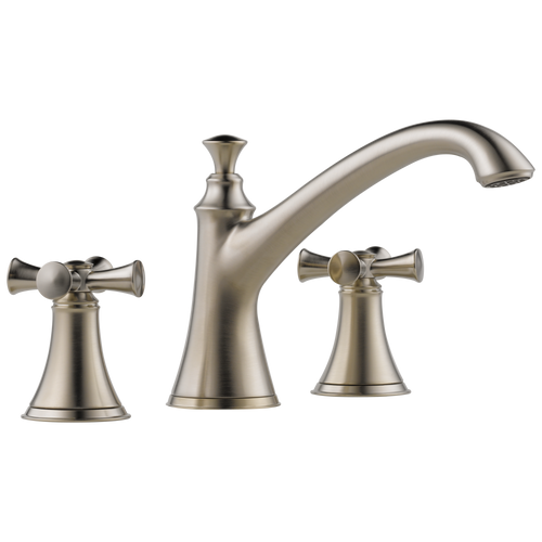Brizo Baliza Roman Tub Trim - Less Handles - Complete Kit - Brilliance® Brushed Nickel