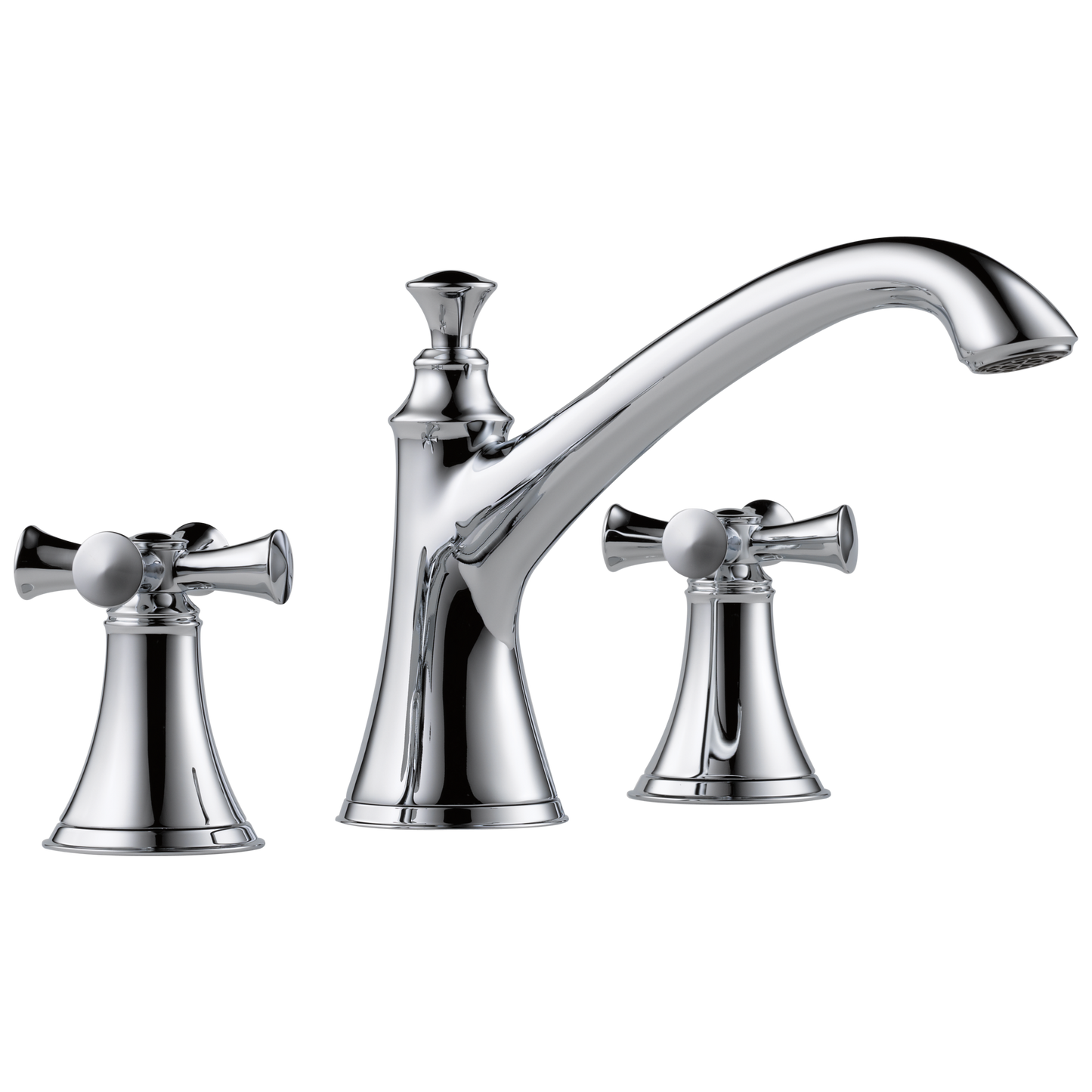 Brizo Baliza Roman Tub Trim - Less Handles - Complete Kit - Polished Chrome