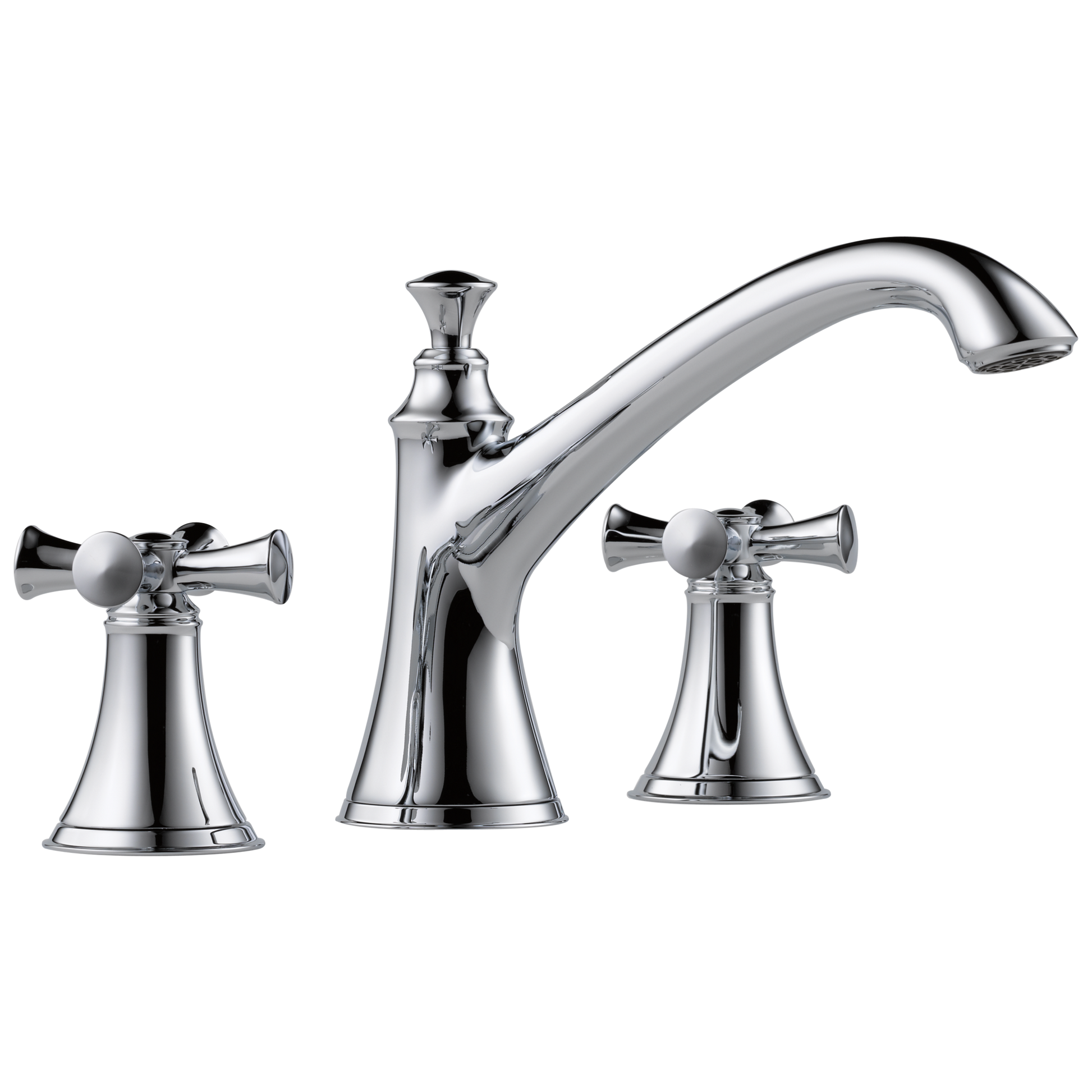Brizo Baliza Roman Tub Trim - Less Handles - Complete Kit - Polished Chrome