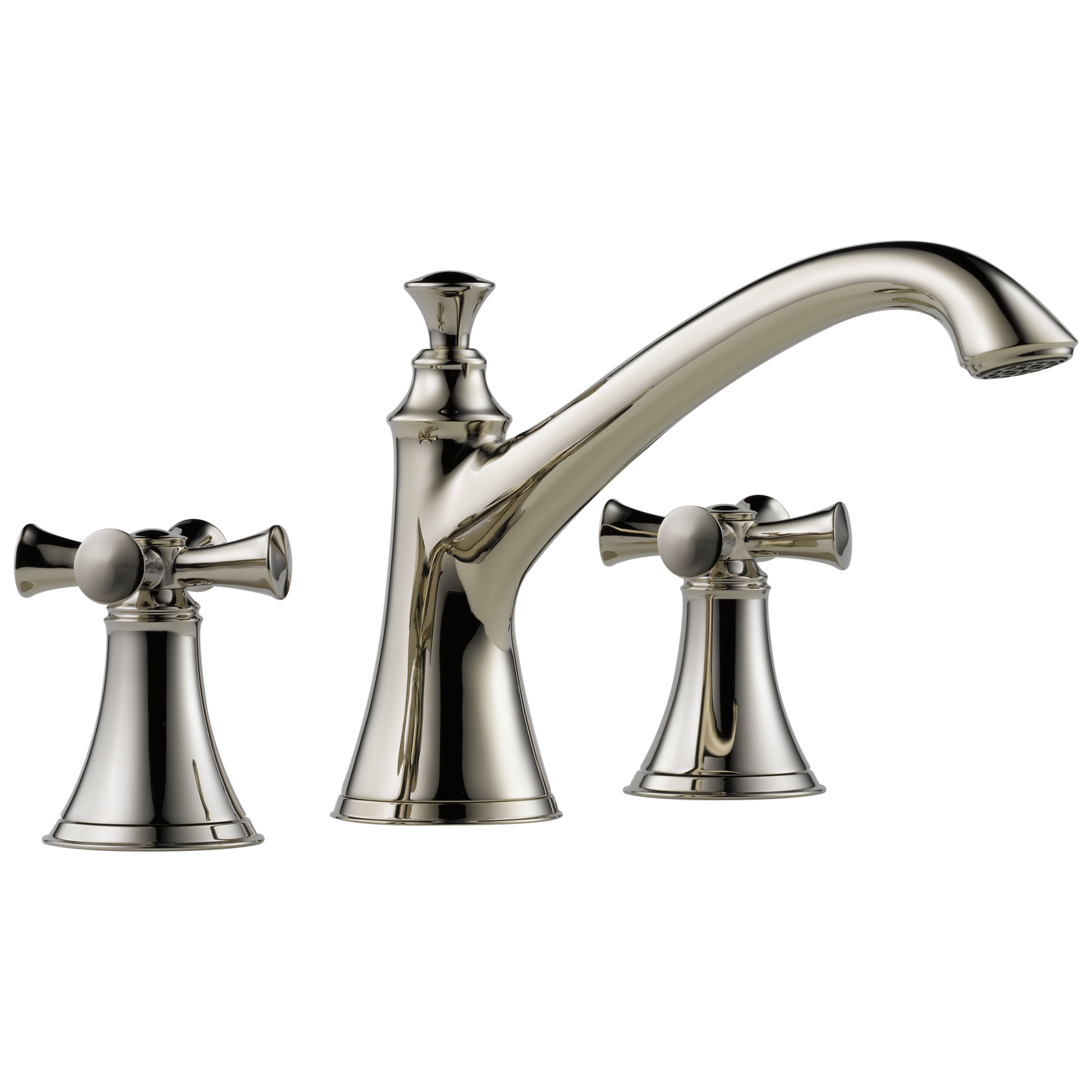 Brizo Baliza Roman Tub Trim - Less Handles - Complete Kit - Brilliance® Polished Nickel