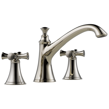 Brizo Baliza Roman Tub Trim - Less Handles - Complete Kit - Brilliance® Polished Nickel