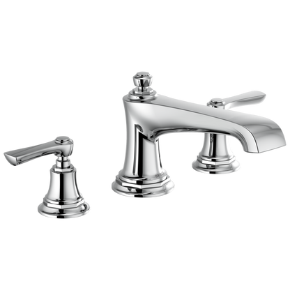 Brizo Rook Roman Tub Faucet - Less Handles - Complete Kit - Polished Chrome