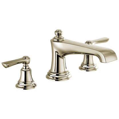 Brizo Rook Roman Tub Faucet - Less Handles - Complete Kit - Brilliance® Polished Nickel