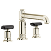 Brizo Invari Roman Tub Faucet - Less Handles - Complete Kit - Brilliance® Polished Nickel