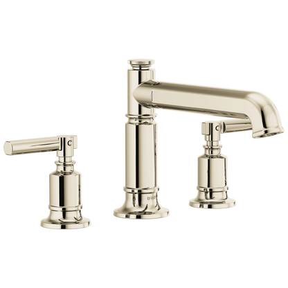 Brizo Invari Roman Tub Faucet - Less Handles - Complete Kit - Brilliance® Polished Nickel