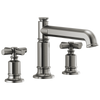Brizo Invari Roman Tub Faucet - Less Handles - Complete Kit - Brilliance® Luxe Steel®