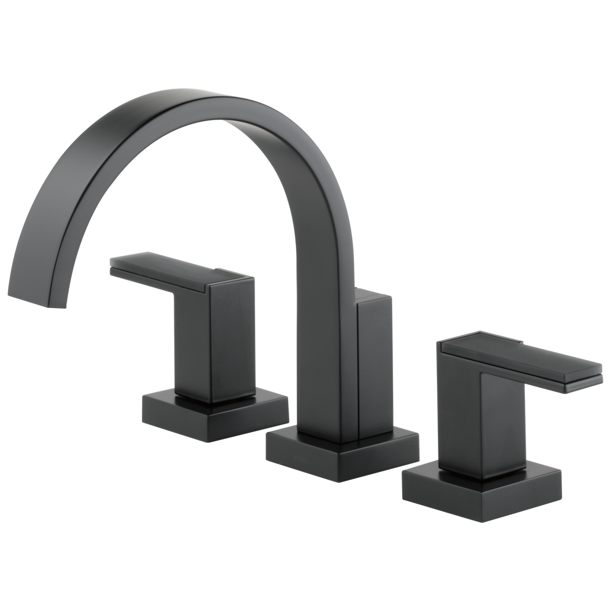 Brizo Siderna Roman Tub Faucet - Less Handles - Complete Kit - Matte Black