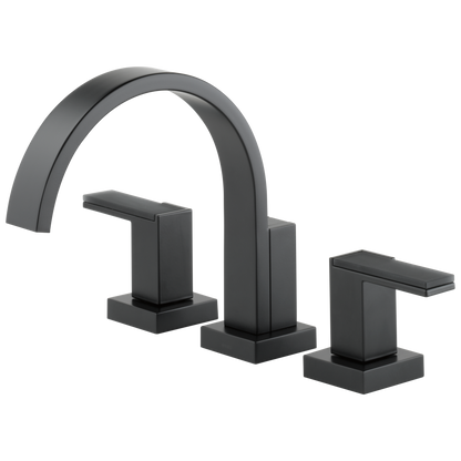 Brizo Siderna Roman Tub Faucet - Less Handles - Complete Kit - Matte Black