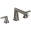 Brizo Levoir Roman Tub Faucet - Less Handles - Complete Kit - Brilliance® Black Onyx