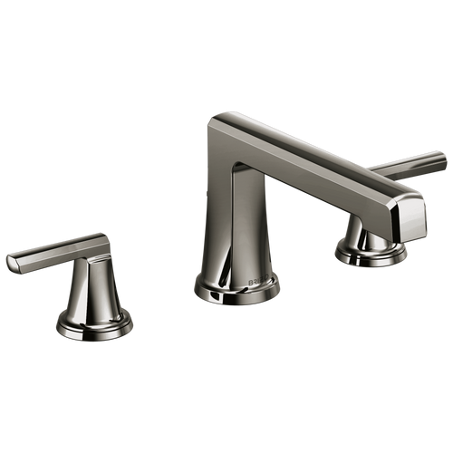 Brizo Levoir Roman Tub Faucet - Less Handles - Complete Kit - Brilliance® Black Onyx