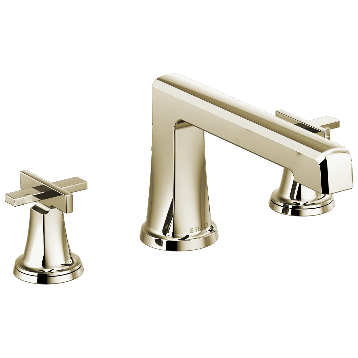 Brizo Levoir Roman Tub Faucet - Less Handles - Complete Kit - Brilliance® Polished Nickel