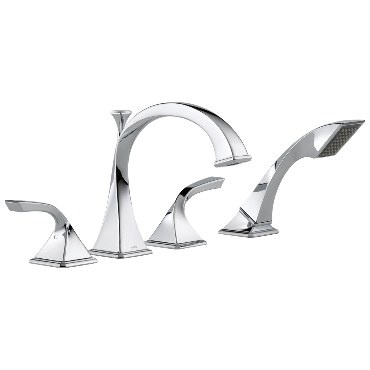 Virage Roman Tub Faucet with Hand Shower - Polished Chrome