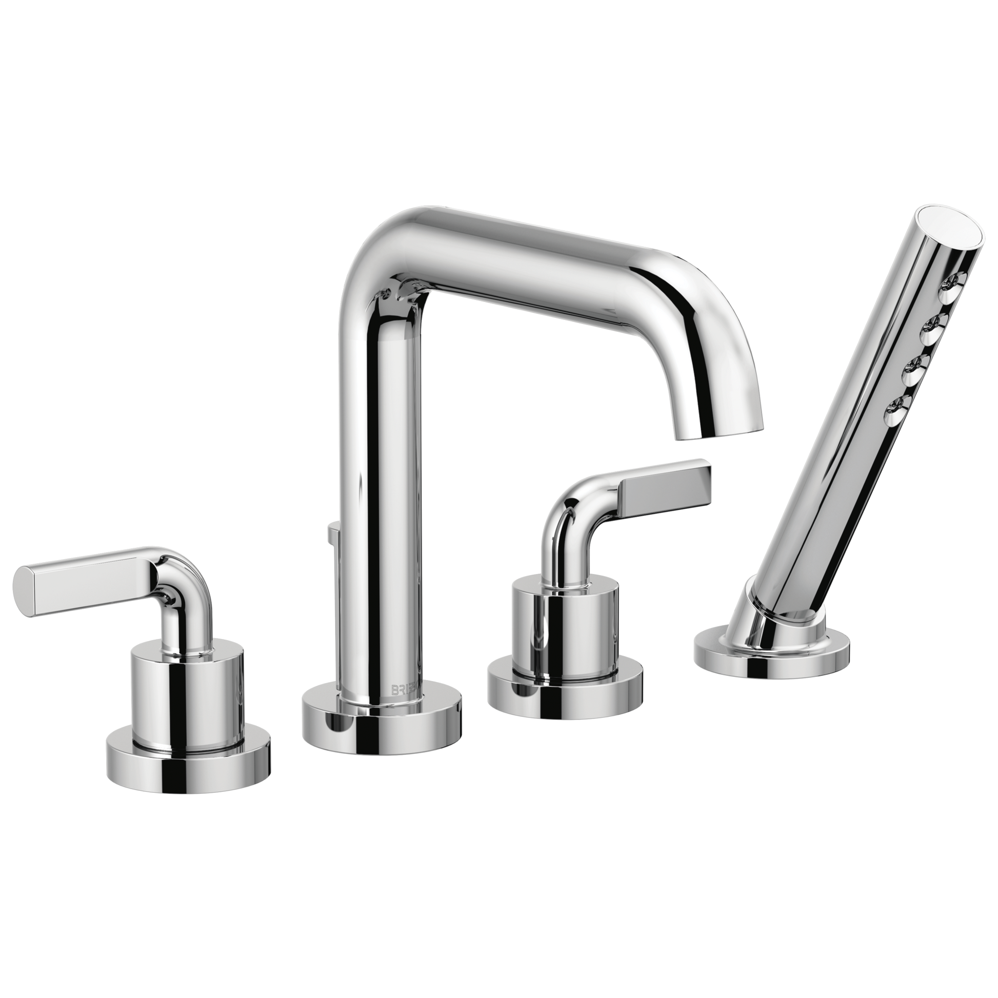 Brizo Litze Roman Tub with Handshower - Less Handles - Complete Kit - Polished Chrome