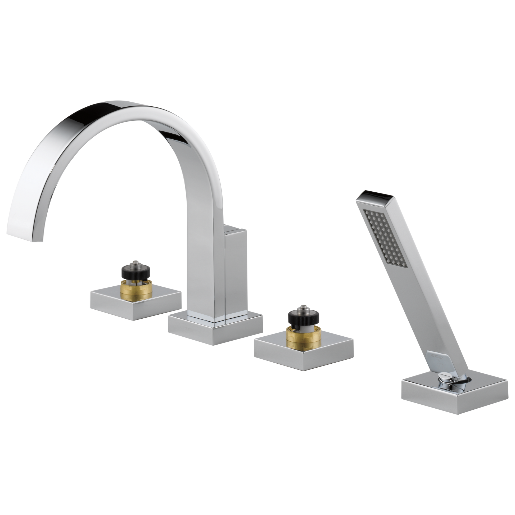 Siderna Roman Tub Faucet with Hand Shower - Less Handles lifestyle