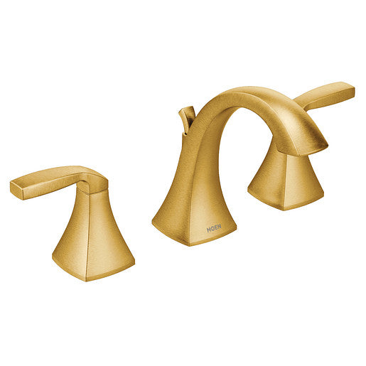 Moen Voss Chrome Two-Handle High Arc Bathroom Faucet