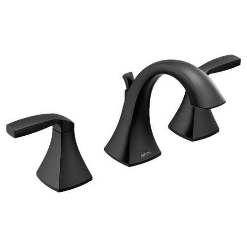 Moen Voss Chrome Two-Handle High Arc Bathroom Faucet