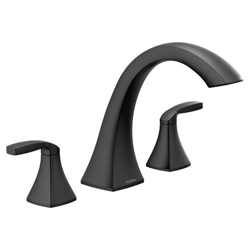 Moen Voss Chrome Two-Handle High Arc Roman Tub Faucet